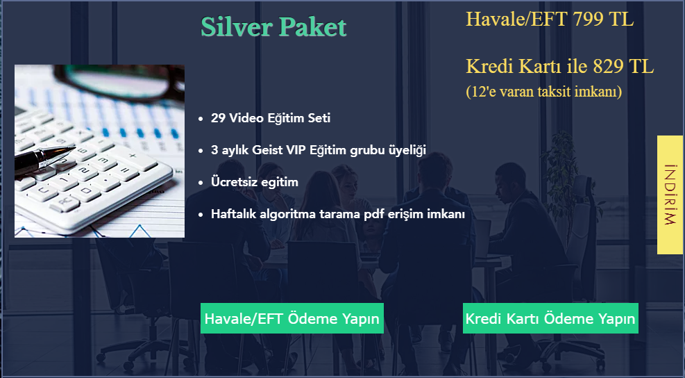 Teknik Analiz Eğitim Seti - Silver Paket